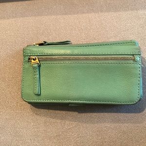 Fossil Mint Green Wallet